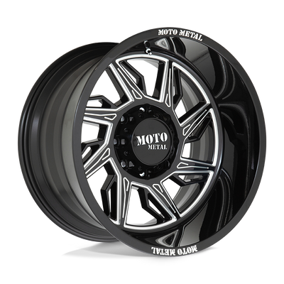Moto Metal MO997 HURRICANE Gloss Black Milled - Right wheel
