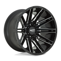 Moto Metal MO998 KRAKEN Gloss Black Milled wheel