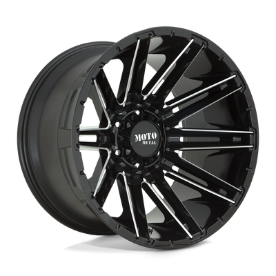 Moto Metal MO998 KRAKEN Gloss Black Milled wheel