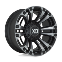 XD XD851 MONSTER 3 Satin Black W/ Gray Tint wheel