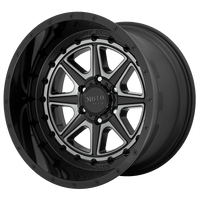 Moto Metal MO801 PHANTOM Gloss Black W/ Gray Tint wheel