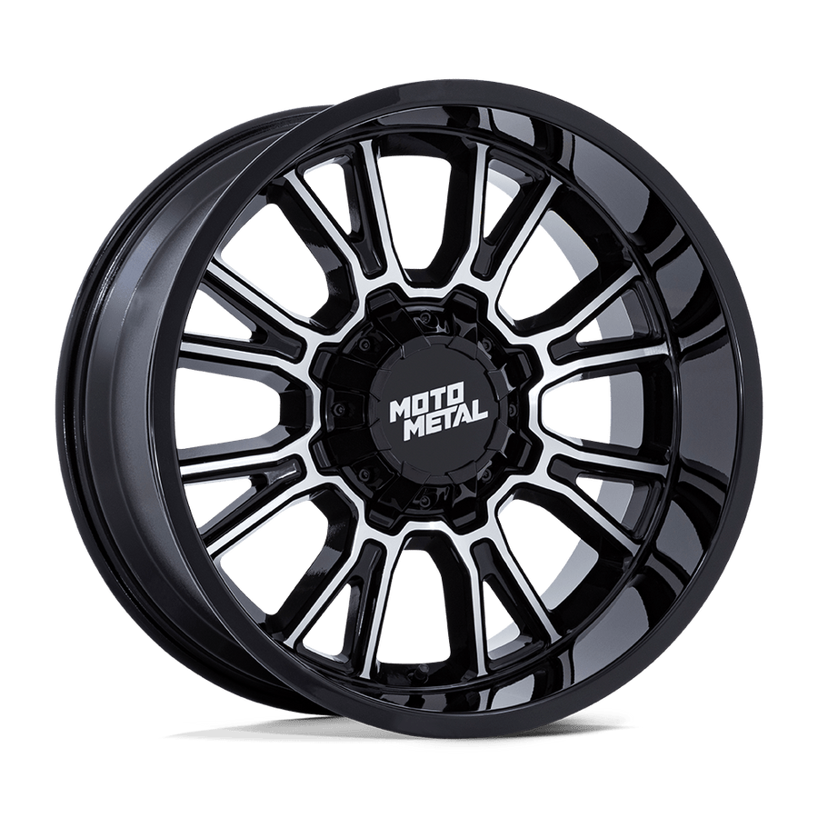 Moto Metal MO810 LEGACY Gloss Black Machined wheel