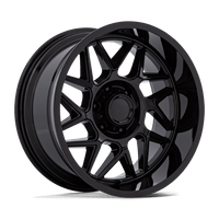 Moto Metal MO812 TURBINE Gloss Black wheel