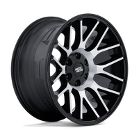 Moto Metal MO816 OVERLOOK Gloss Black W/ Machined Face wheel