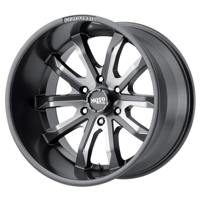 Moto Metal MO983 DAGGER Satin Gray Milled wheel