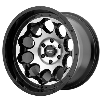 Moto Metal MO990 ROTARY Gloss Black Machined wheel