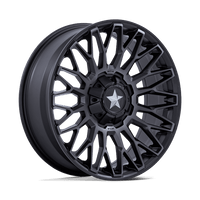 MSA Offroad Wheels M50 CLUBBER UTV Matte Black Ddt wheel