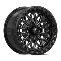 MSA Offroad Wheels MA53 BOLO UTV BEADLOCK Gloss Black Milled wheel