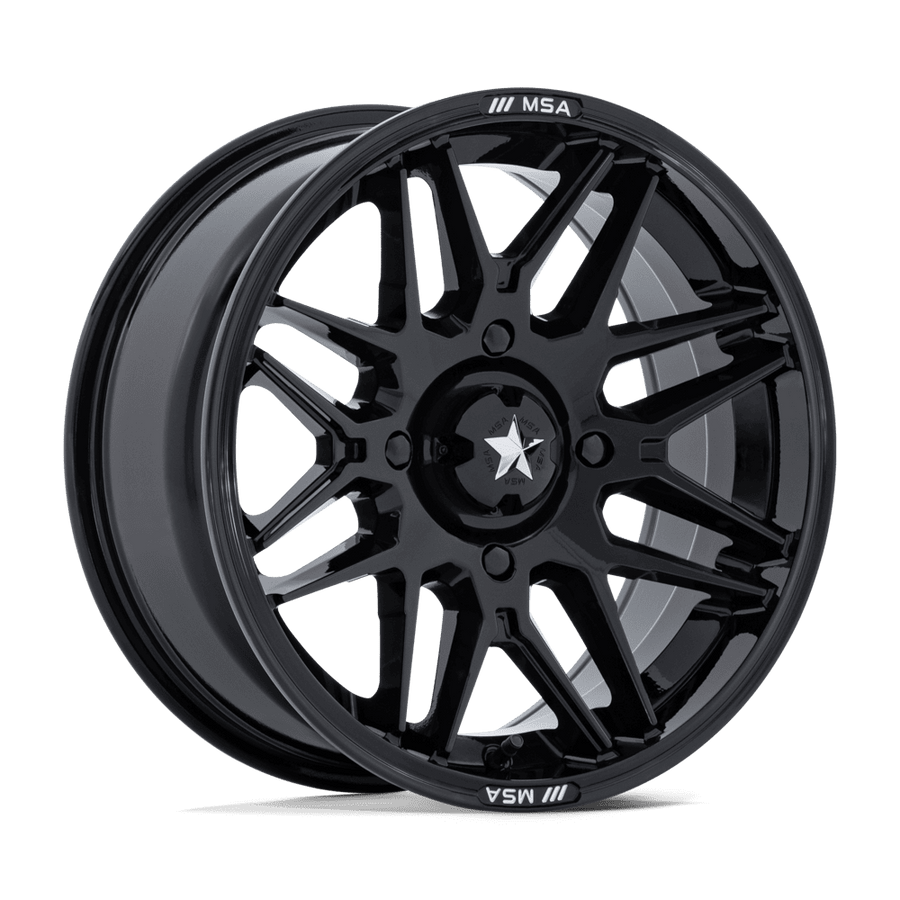 MSA Offroad Wheels M52 RADAR UTV Gloss Black wheel