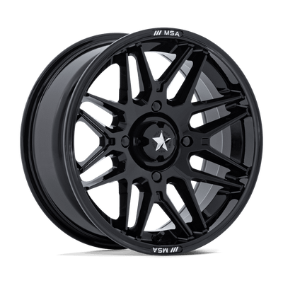 MSA Offroad Wheels M52 RADAR UTV Gloss Black wheel
