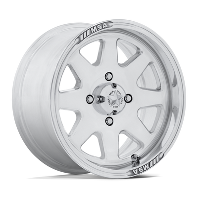 MSA Offroad Wheels M54 SPARK UTV Polished wheel
