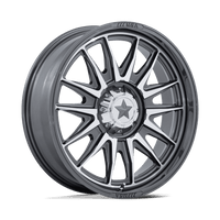 MSA Offroad Wheels M55 COMMANDER UTV Platinum W/ Machined Face wheel