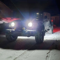 White Underbody Wheel Well Rock Light Kit.