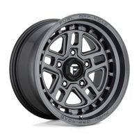 Fuel 1PC D668 NITRO Matte Gun Metal wheel