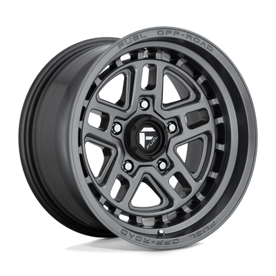 Fuel 1PC D668 NITRO Matte Gun Metal wheel