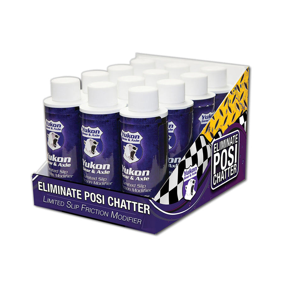 Yukon Gear & Axle Friction Modifier Additive For Limited Slip/Posi - 12 Pack 12 Pack Gear Positraction Additive Yukon Gear