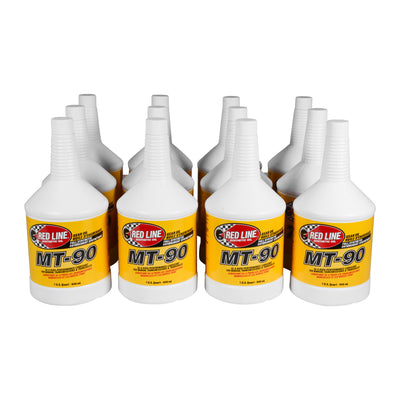 Yukon Gear & Axle Gear Oil Red Line Synthetic 50304 75W90 Gl-4 M/T (Case) Red Line 50304 75W90 Gl-4 M/T Gear Oil - Case (12QT) Yukon Gear