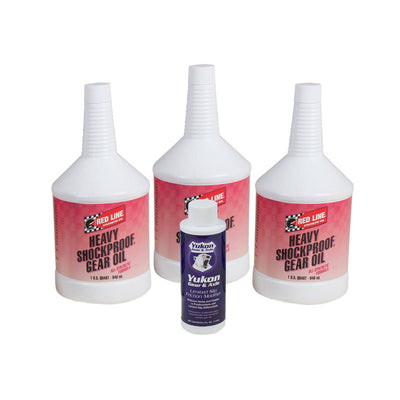 Yukon Gear & Axle 3 Qt. Redline Synthetic Shock Proof Oil W/ Posi Additive Gl-5 Yukon Gear