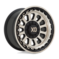 XD XD856 OMEGA Satin Black W/ Bronze Tint wheel