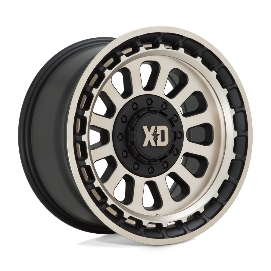 XD XD856 OMEGA Satin Black W/ Bronze Tint wheel