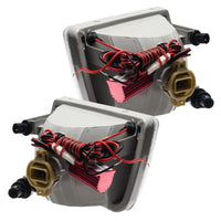 2007-2015 Chevrolet Silverado Pre-Assembled Fog Lights - Square Style Halo