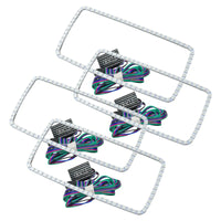 2007-2013 GMC Sierra LED Headlight Halo Kit (Square Style)