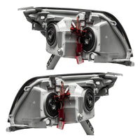 2003-2005 Toyota 4-Runner Pre-Assembled Halo Headlights - Black Housing - Non HID