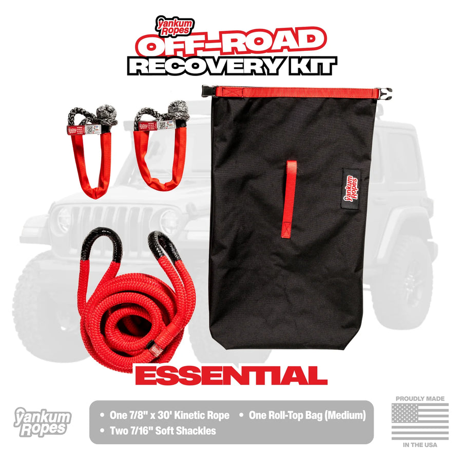 YANKEM ROPES OFF-ROAD RECOVERY KIT 7/16