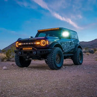 Integrated Windshield Roof LED Light Bar System for 2021+ Ford Bronco
