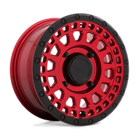 Black Rhino Hard Alloys - UTV PARKER UTV Candy Red W/ Black Lip wheel