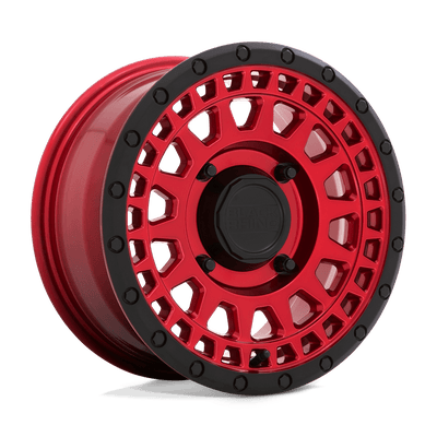 Black Rhino Hard Alloys - UTV PARKER UTV Candy Red W/ Black Lip wheel