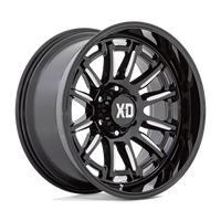 XD XD865 PHOENIX Gloss Black Milled wheel