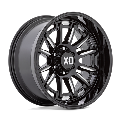 XD XD865 PHOENIX Gloss Black Milled wheel