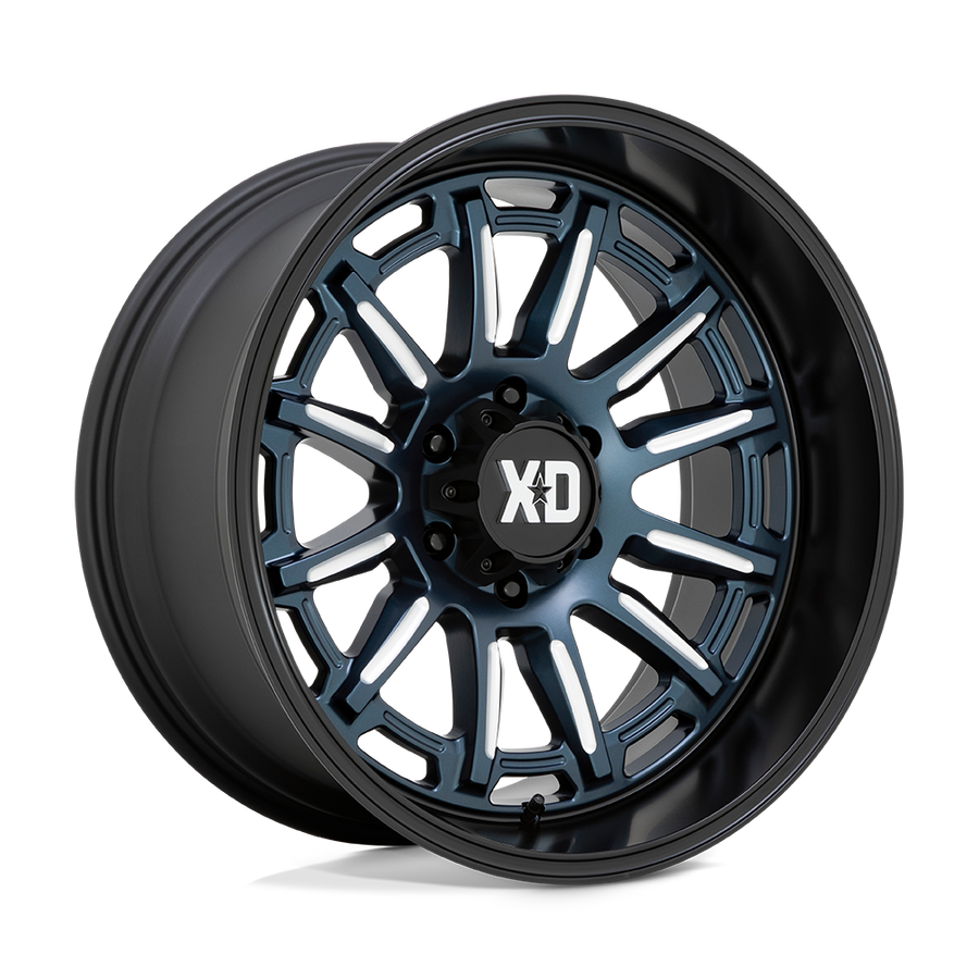 XD XD865 PHOENIX Metallic Blue Milled W/ Blk Lp wheel