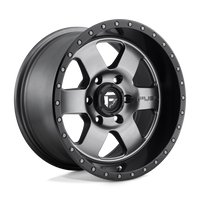 Fuel 1PC D619 PODIUM Matte Gunmetal Black Bead Ring wheel