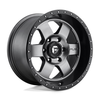 Fuel 1PC D619 PODIUM Matte Gunmetal Black Bead Ring wheel