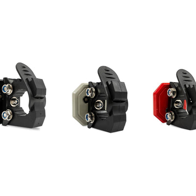 Quick Release Molle Panel Tool Mounts Red