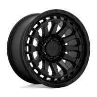 Black Rhino Hard Alloys RAID Matte Black wheel