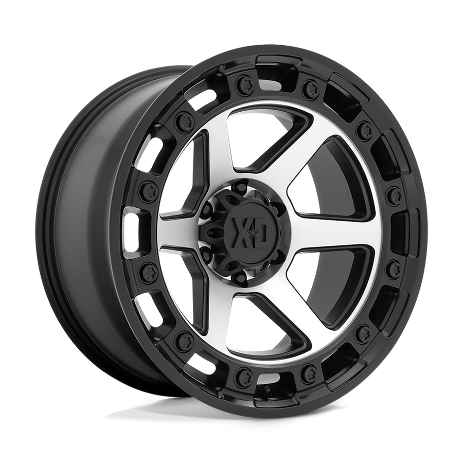 XD XD862 RAID Satin Black Machined wheel