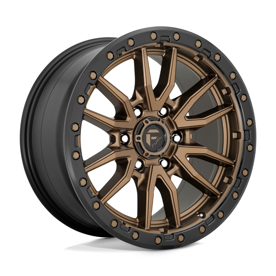 Fuel 1PC D681 REBEL Matte Bronze Black Bead Ring wheel