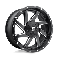 Fuel 1PC D594 RENEGADE Matte Black Milled wheel