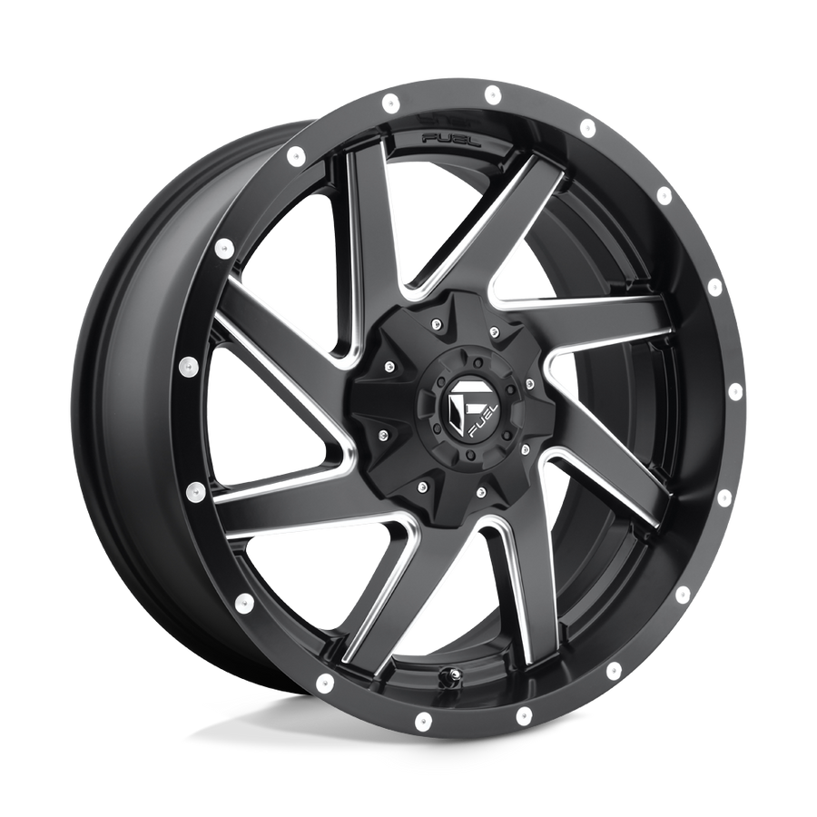 Fuel 1PC D594 RENEGADE Matte Black Milled wheel