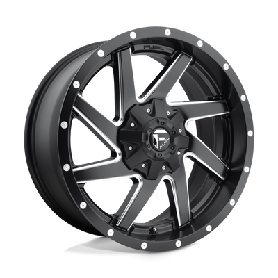 Fuel 1PC D594 RENEGADE Matte Black Milled wheel