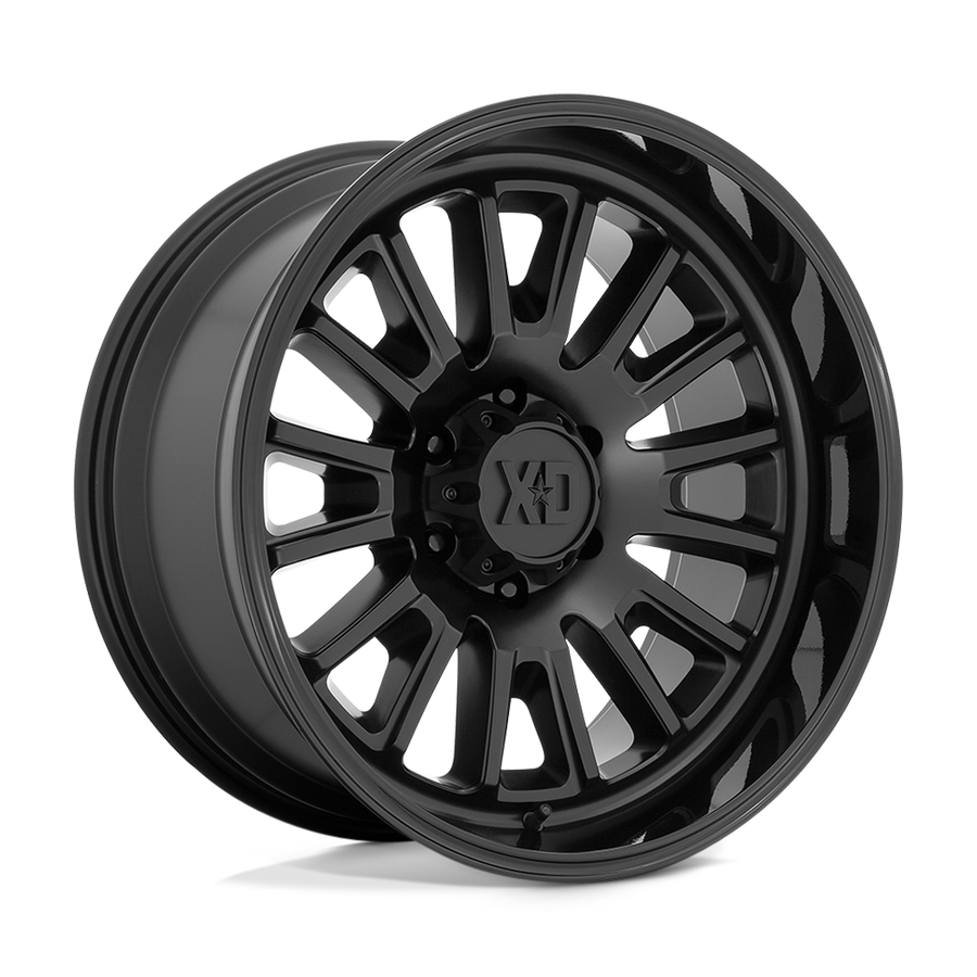 XD XD864 ROVER Satin Black W/ Gloss Black Lip wheel