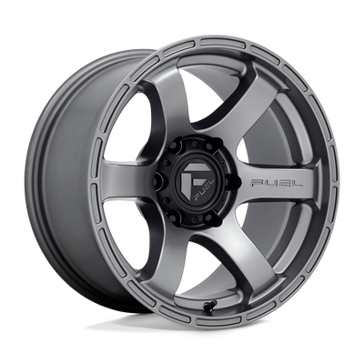 Fuel 1PC D767 RUSH Matte Gunmetal wheel