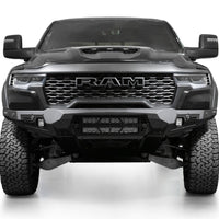 2025 Ram RHO Bomber Front Bumper (20 Inch Lights)