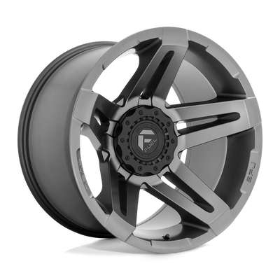 Fuel 1PC D764 SFJ Matte Gun Metal wheel