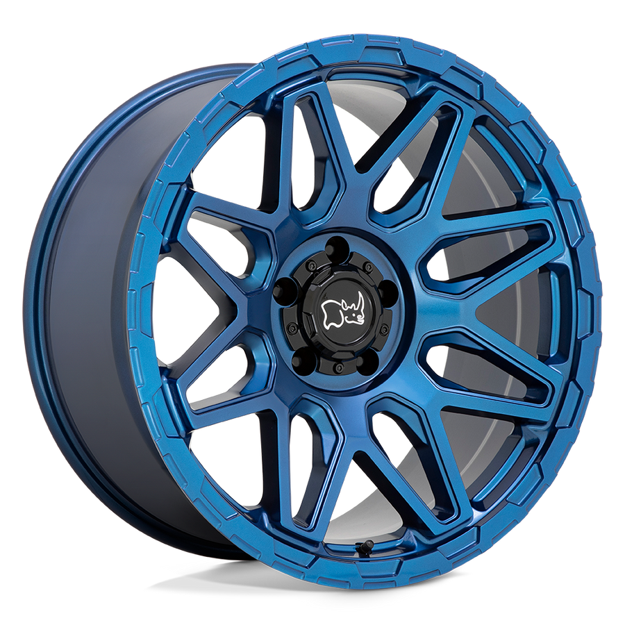 Black Rhino Hard Alloys SHOCKWAVE Gloss Midnight Blue wheel