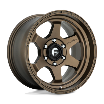 Fuel 1PC D666 SHOK Matte Bronze wheel