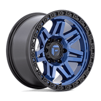 Fuel 1PC D813 SYNDICATE Dark Blue W/ Black Ring wheel